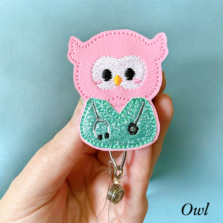 Nurse Animal Badge Toppers