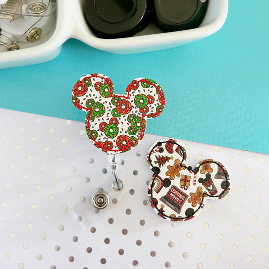 ‘Tis the Season Mouse Badge Toppers