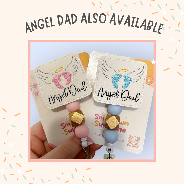 Angel Mom Badge Topper