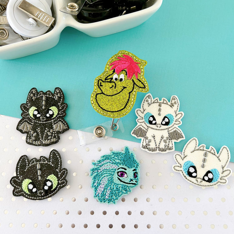 Dragon Badge Toppers