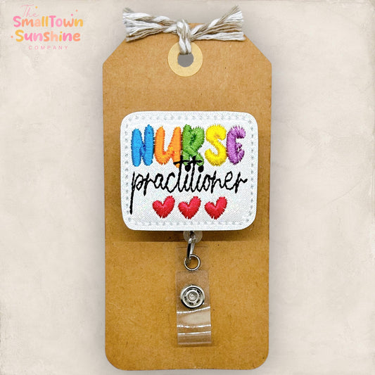 Nurse Practitioner Badge Topper