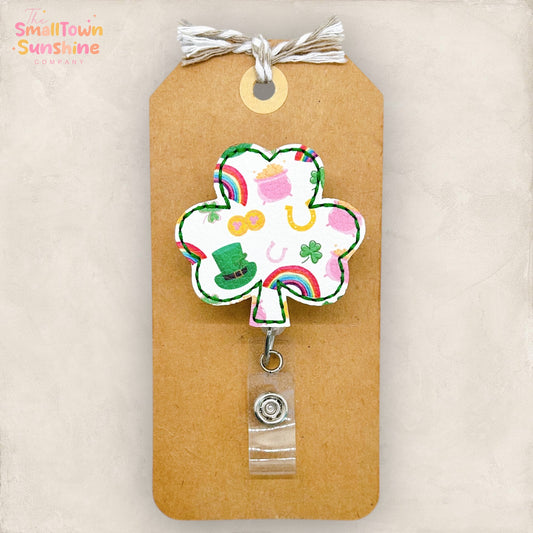 Luck Things Shamrock Badge Topper