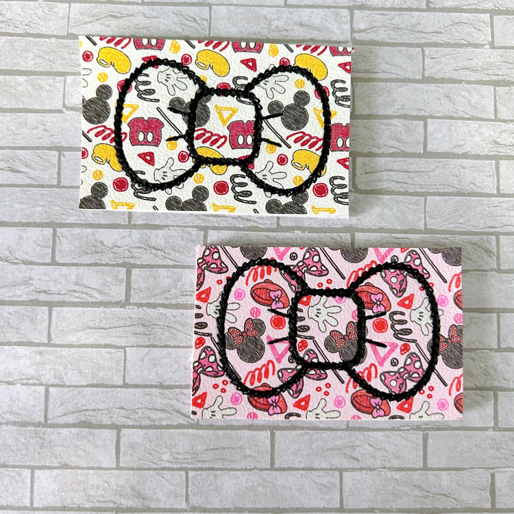 Destash - Doodle Mouse Bows