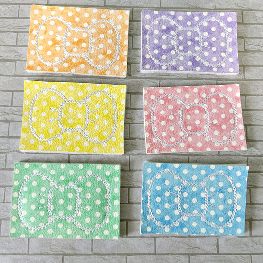 Destash - Pastel Polka Dot Bows