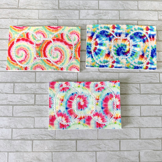 Destash - Tie Dyed Bows