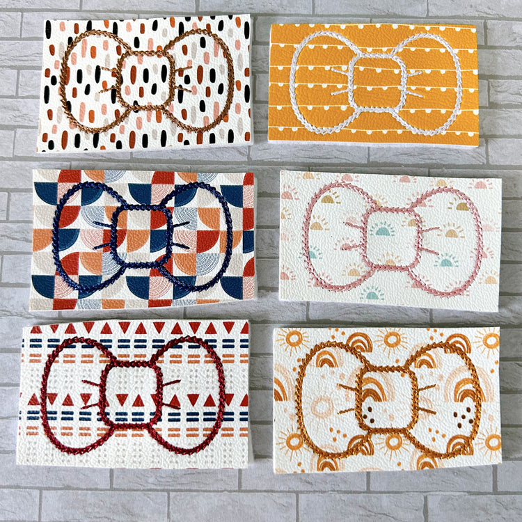 Destash - Boho Geometric Bows