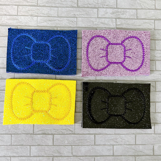 Destash - Glitter Bows