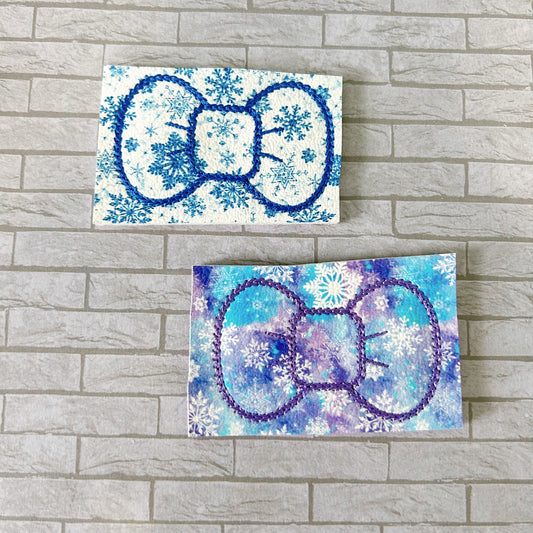 Destash - Snowflake Bows