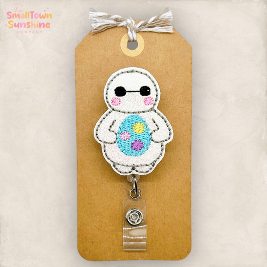 Easter Robot Helper Badge Topper