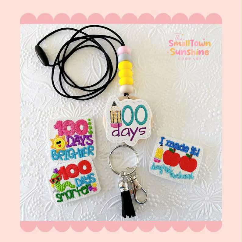 Interchangeable Beaded Lanyard