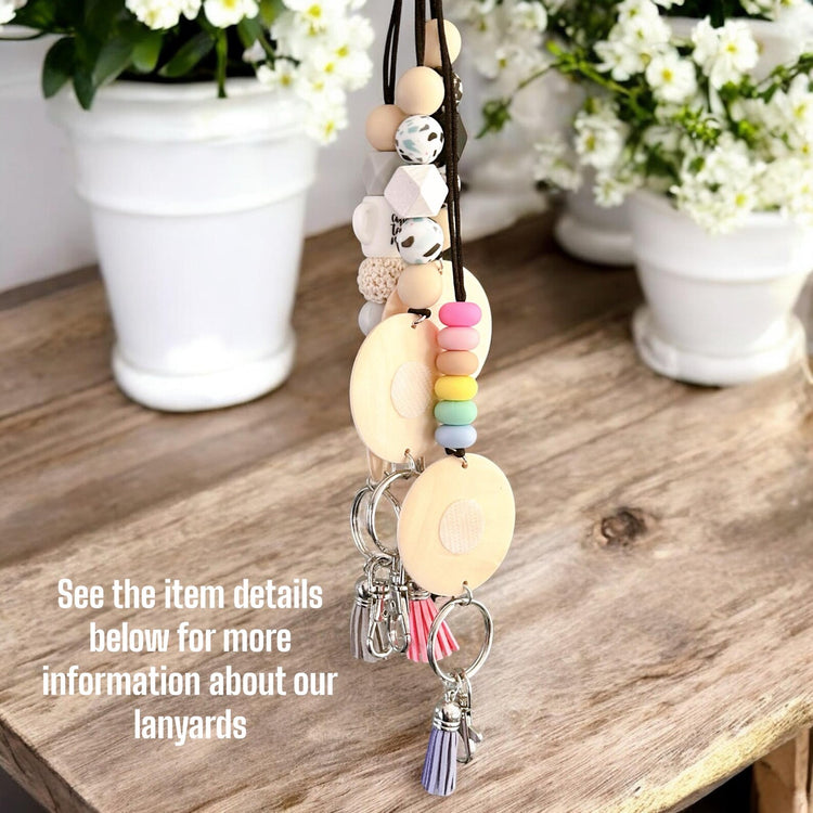 Interchangeable Beaded Lanyard