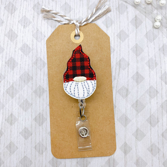 Winter Gnome Badge Topper
