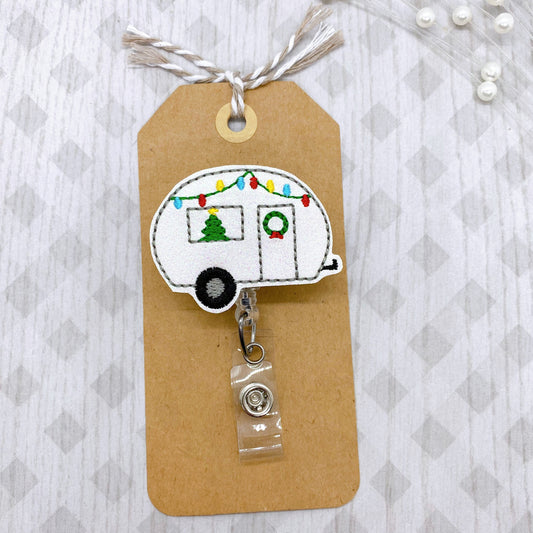 Christmas Camper Badge Topper