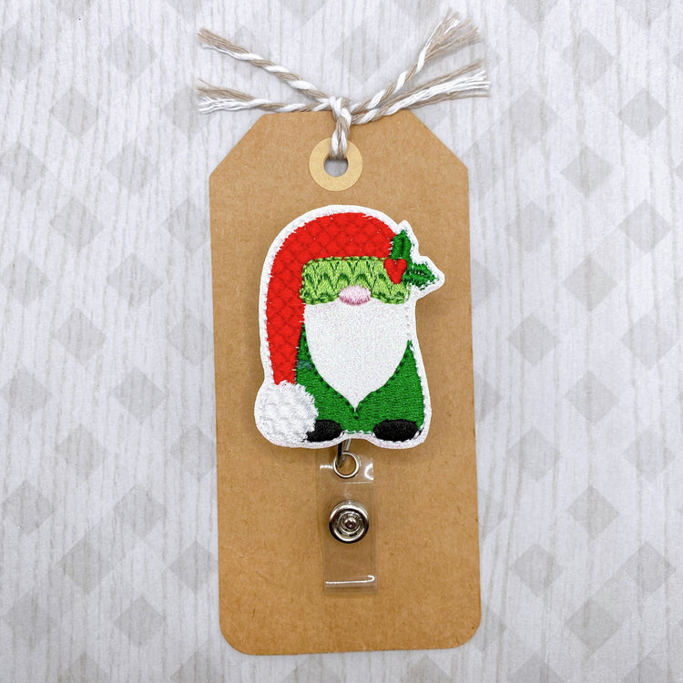 Christmas Gnome Badge Topper