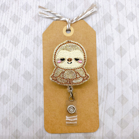 Sloth Badge Topper