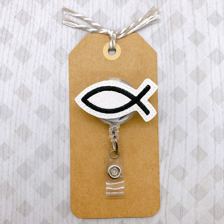Jesus Fish Badge Topper