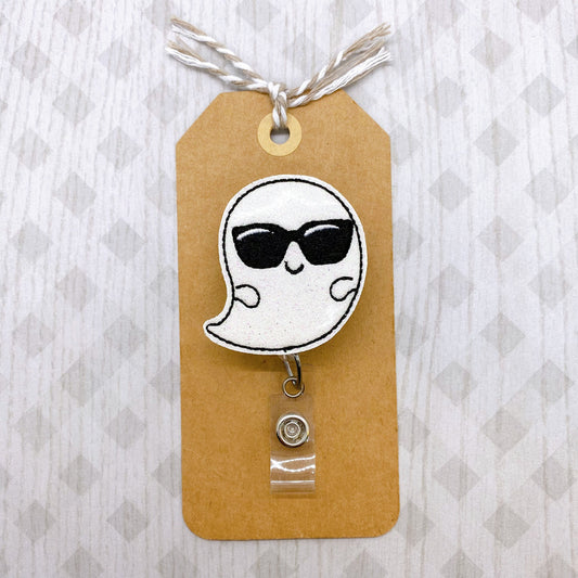 Cool Ghost Badge Topper