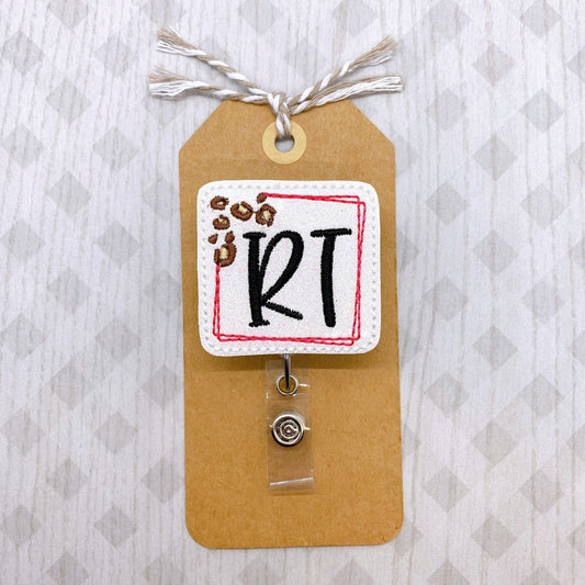 Radiation Therapist Badge Topper