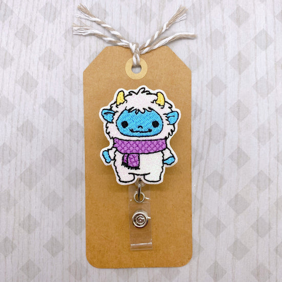 Cute Yeti Badge Topper