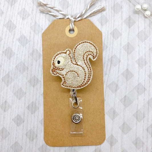 Squirrel Badge Topper