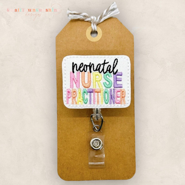 Neonatal Nurse Practitioner Badge Topper