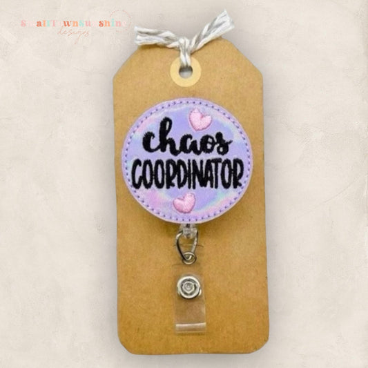 Chaos Coordinator Badge Topper