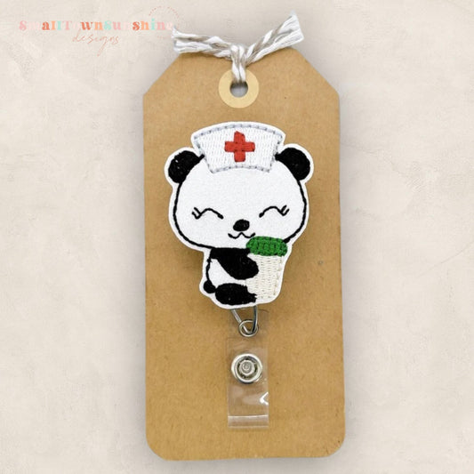 Nurse Panda Badge Topper