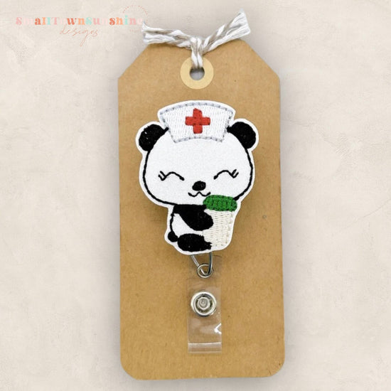 Nurse Panda Badge Topper