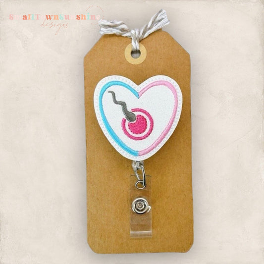 Egg and Sperm Badge Topper