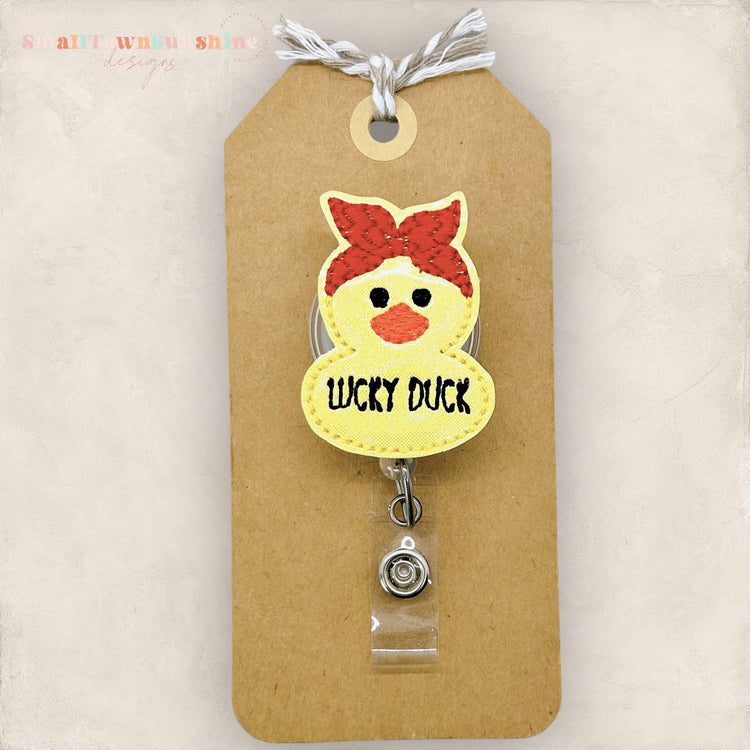Lucky Duck Badge Topper