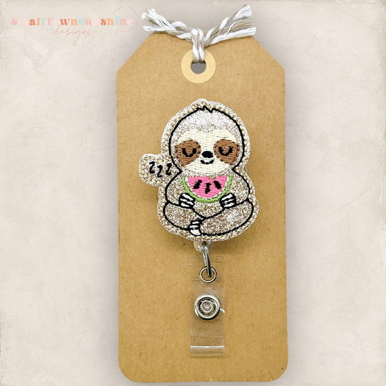 Sloth Badge Topper