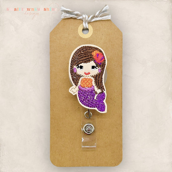 Mermaid Badge Topper