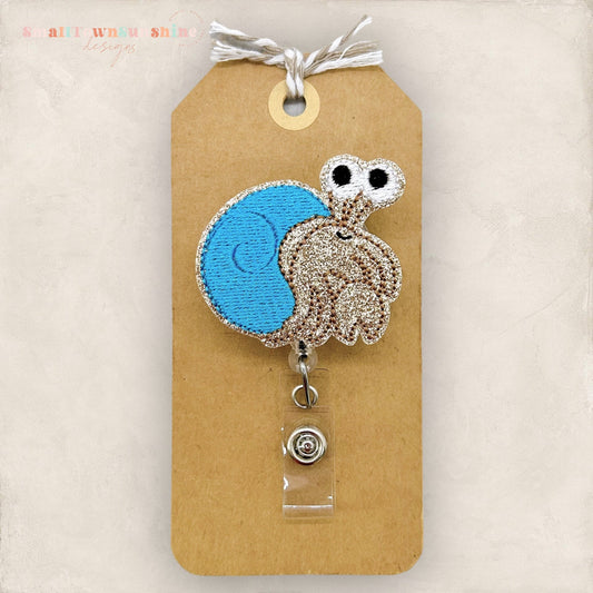 Hermit Crab Badge Topper
