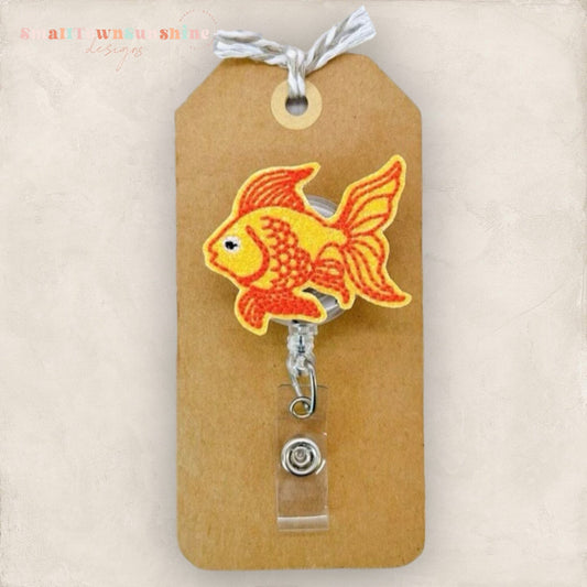Goldfish Badge Topper