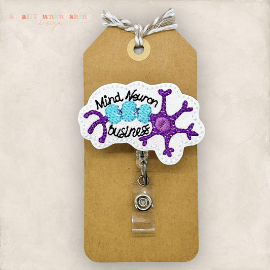 Mind Neuron Business Badge Topper