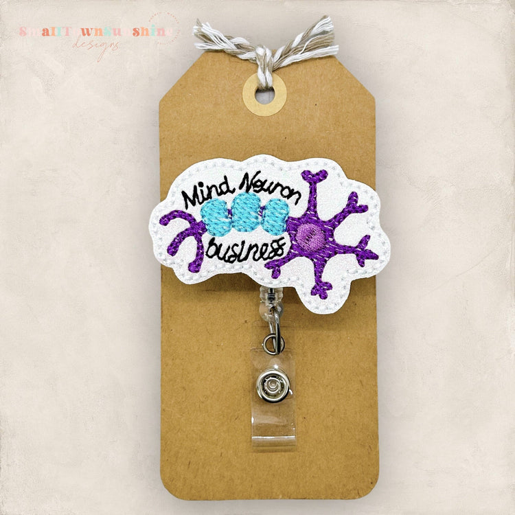 Mind Neuron Business Badge Topper