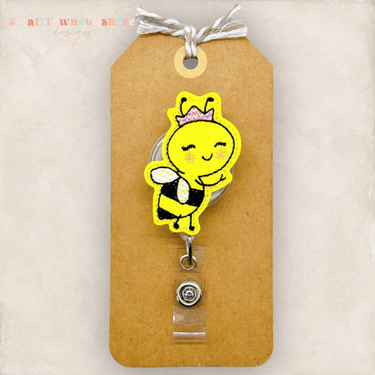 Queen Bee Badge Topper