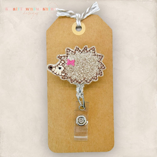 Hedgehog Badge Topper