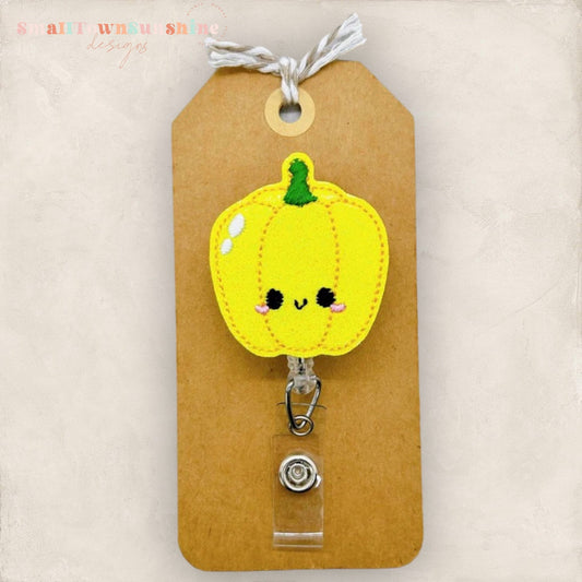 Yellow Bell Pepper Badge Topper