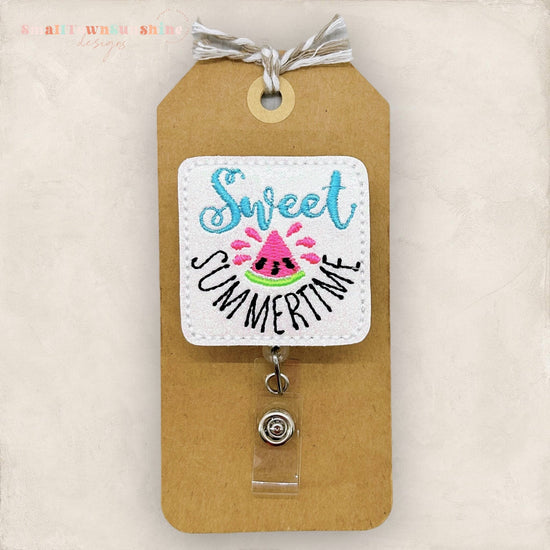 Sweet Summertime Badge Topper