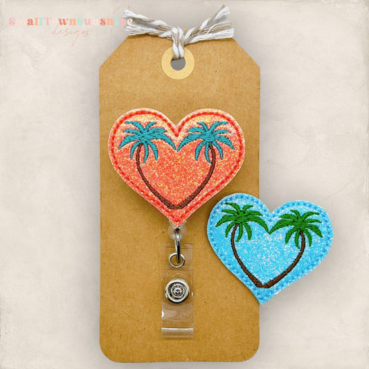 Palm Trees Badge Topper