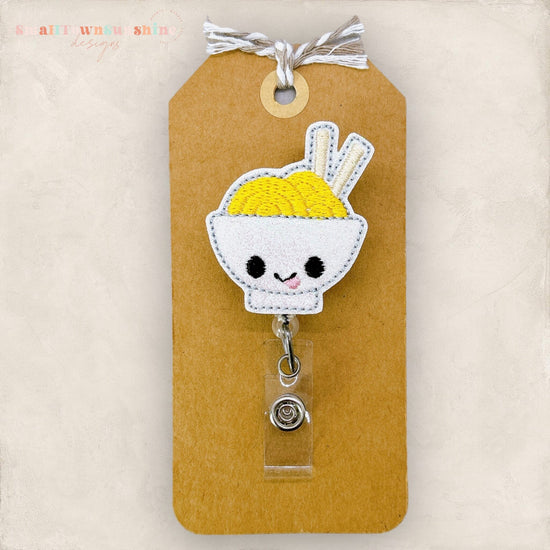 Noodle Bowl Badge Topper