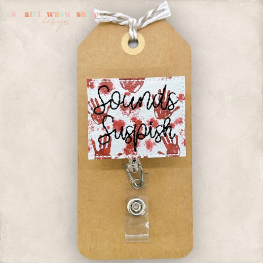 Sounds Suspish Badge Topper