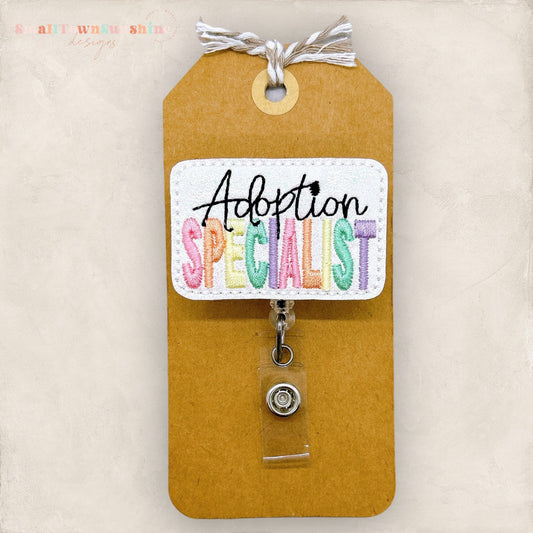 Adoption Specialist Badge Topper