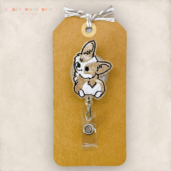 Corgi Badge Topper