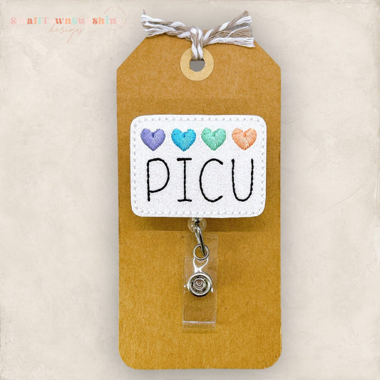 PICU Badge Topper