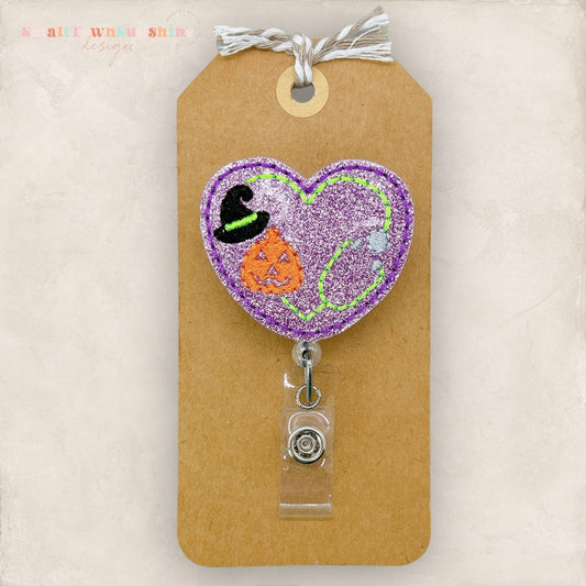 Halloween Stethoscope Badge Topper