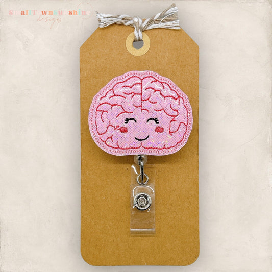 Happy Brain Badge Topper