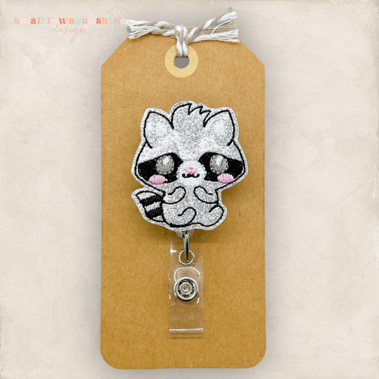 Raccoon Badge Topper