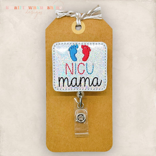 NICU Mama Badge Topper